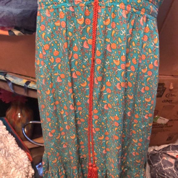 Beautiful Long Women’s Dress with Tassels - Picture 10 of 15